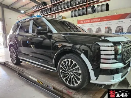 세종 유광블랙 분체 휠도색 디올뉴 펠리세이드 LX3 21인치 (크롬죽이기) / 대전 중구 안영동