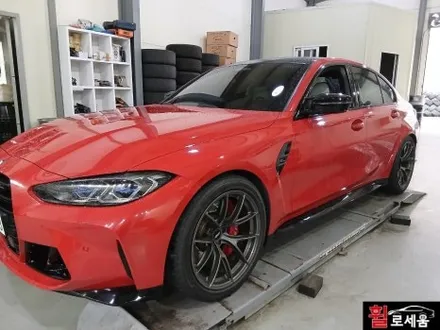 휠로세움 BMW M3 APEX (에이펙스) 19인치 대전 휠도색 (사하라골드) / 대전 중구 안영동
