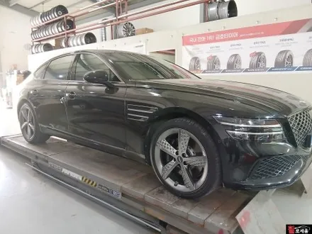 제네시스 G80 RG3 차량 G90 RS4 롱베이스 T4235 불판 20인치 휠 교체 / 대전 중구 안영동