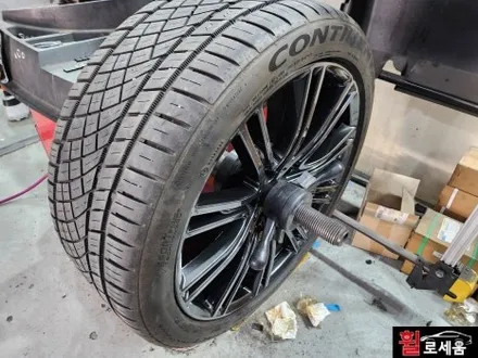 대전 고스트크롬 휠도색 BMW G11 7시리즈 20인치 순정휠 / 대전 중구 안영동