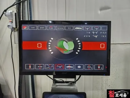 디올 뉴 펠리세이드 LX3 21인치 블랙유광 대전 휠도색 크롬죽이기 / 대전 중구 안영동