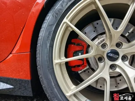 휠로세움 BMW M3 APEX (에이펙스) 19인치 대전 휠도색 (사하라골드) / 대전 중구 안영동