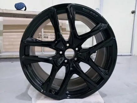 대전 W167 GLE 53 AMG 21인치 유광블랙 휠복원 + 우레탄 레드 캘리퍼도색 / 대전 중구 안영동