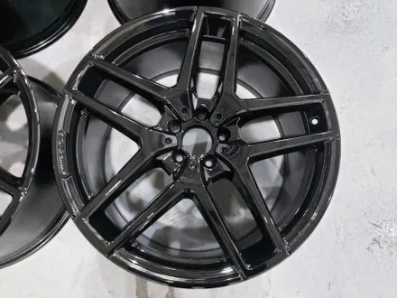 대전 벤츠 W166 GLE 쿠페 AMG 21인치 유광블랙 휠도색 + 레드 캘리퍼도색 / 대전 중구 안영동