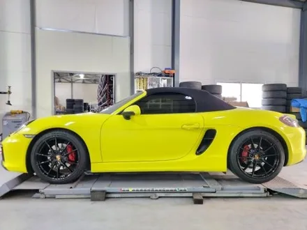 대전 휠도색 / 수입차 포르쉐 박스터 GTS 20인치 순정휠 유광블랙 분체도장 / 대전 중구 안영동