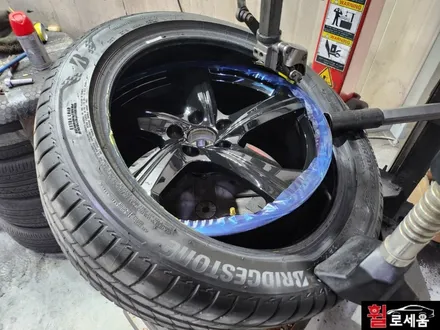 대전 휠도색 아우디 A6 (C8) 19인치 순정휠 유광블랙 분체도장 / 대전 중구 안영동