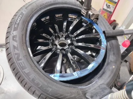 대전 휠복원 휠로세움 BMW G32 6GT 19인치 유광블랙 분체도장 휠도색 / 대전 중구 안영동