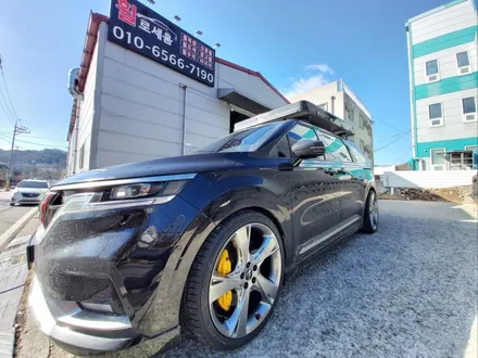 대전 카니발 KA4 중고휠 인치업 (GV80 22인치 휠복원 순정휠 + 265/35/22 엑스타 PS71 SUV 타이어) / 대전 중구 안영동