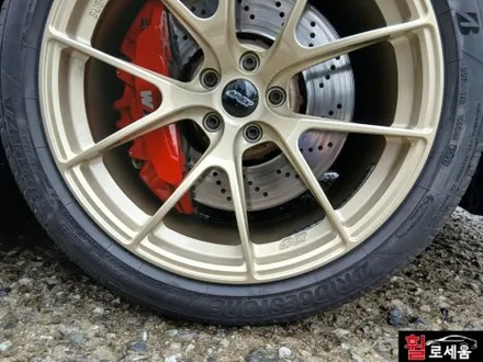 휠로세움 BMW M3 APEX (에이펙스) 19인치 대전 휠도색 (사하라골드) / 대전 중구 안영동