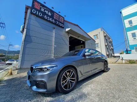 BMW G30 5시리즈 662M 18인치 대전 휠수리 (블랙 다이아컷팅 휠복원) / 대전 중구 안영동