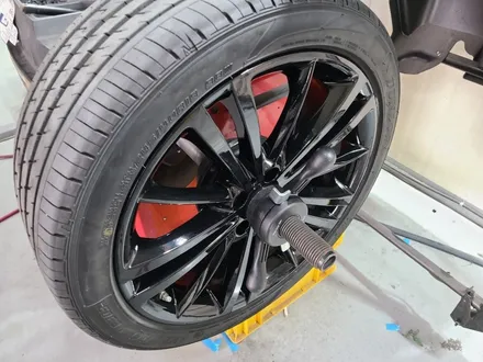대전 휠복원 휠로세움 - 벤츠 W257 CLS 19인치 순정휠 유광블랙 휠도색 / 대전 중구 안영동