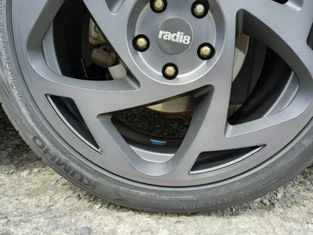 대전 인치업 휠로세움 K5 휠 튜닝 (휴볼트 라디8 radi8 S5 다크미스트 18인치 사제휠) / 대전 중구 안영동