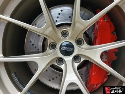 휠로세움 BMW M3 APEX (에이펙스) 19인치 대전 휠도색 (사하라골드) / 대전 중구 안영동