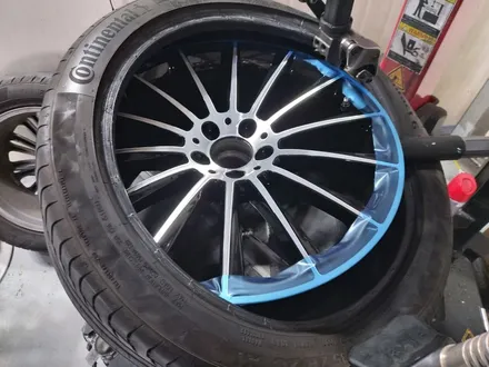벤츠 W222 S클래스 마차 AMG 20인치 대전 다이아컷팅 휠복원 / 대전 중구 안영동