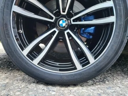 대전 다이아컷팅 분체도장 휠도색 및 블루 우레탄 캘리퍼도색 (BMW G11 7시리즈) / 대전 중구 안영동
