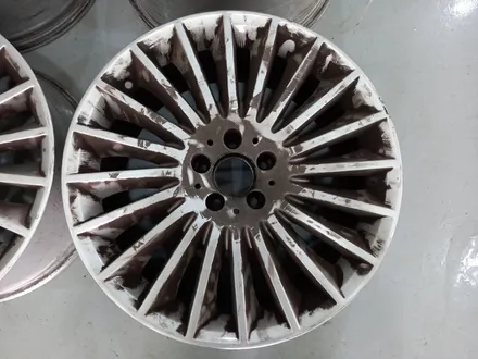 [휠로세움] 벤츠 W222 S클래스 S350 19인치 순정휠 청주 휠복원 (고스트크롬 휠도색) / 대전 중구 안영동