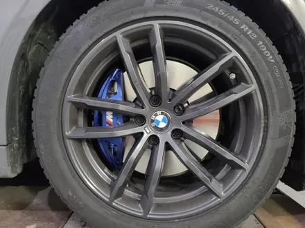 대전 BMW G30 5시리즈 662M 18인치 유광블랙 분체도장 휠복원 (천안) / 대전 중구 안영동