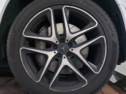 대전 W167 GLE 53 AMG 21인치 유광블랙 휠복원 + 우레탄 레드 캘리퍼도색 / 대전 중구 안영동