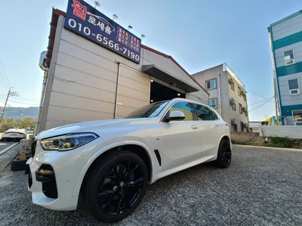 [대전 휠로세움] 경북 상주 BMW (G05) X5 741M 21인치 유광블랙 휠도색 / 대전 중구 안영동