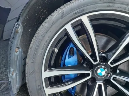 대전 다이아컷팅 분체도장 휠도색 및 블루 우레탄 캘리퍼도색 (BMW G11 7시리즈) / 대전 중구 안영동