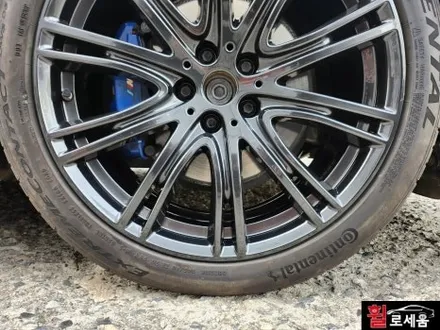 대전 고스트크롬 휠도색 BMW G11 7시리즈 20인치 순정휠 / 대전 중구 안영동