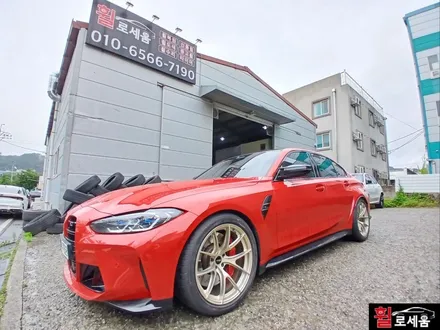 휠로세움 BMW M3 APEX (에이펙스) 19인치 대전 휠도색 (사하라골드) / 대전 중구 안영동