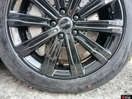 대전 휠도색 BYD 씨라이언7 19인치 유광블랙 분체도장 (크롬죽이기) / 대전 중구 안영동
