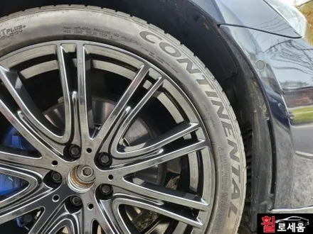 대전 고스트크롬 휠도색 BMW G11 7시리즈 20인치 순정휠 / 대전 중구 안영동
