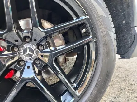 대전 벤츠 W166 GLE 쿠페 AMG 21인치 유광블랙 휠도색 + 레드 캘리퍼도색 / 대전 중구 안영동
