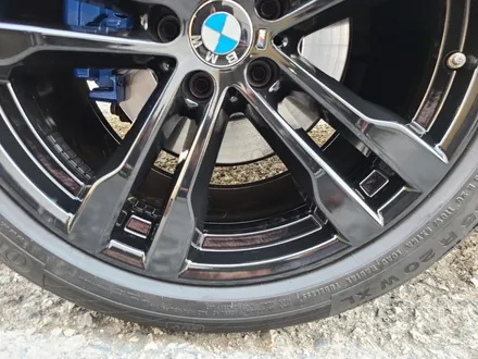 대전 휠로세움 논산 BMW F15 X5 50D 468M 20인치 순정휠 휠복원 (유광블랙), 캘리퍼도색 (블루) / 대전 중구 안영동