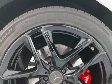 대전 W167 GLE 53 AMG 21인치 유광블랙 휠복원 + 우레탄 레드 캘리퍼도색 / 대전 중구 안영동