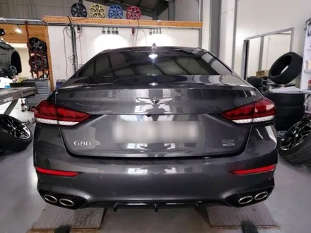 제네시스 G80 스포츠 19인치 대전 휠복원 및 휠도색 / 대전 중구 안영동