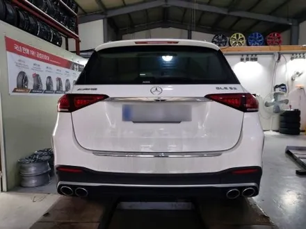 대전 W167 GLE 53 AMG 21인치 유광블랙 휠복원 + 우레탄 레드 캘리퍼도색 / 대전 중구 안영동