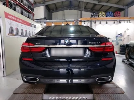 대전 다이아컷팅 분체도장 휠도색 및 블루 우레탄 캘리퍼도색 (BMW G11 7시리즈) / 대전 중구 안영동