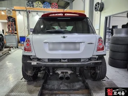 미니쿠퍼 R56 JCW 17인치 대전 분체도장 휠복원 (하이퍼실버) / 대전 중구 안영동