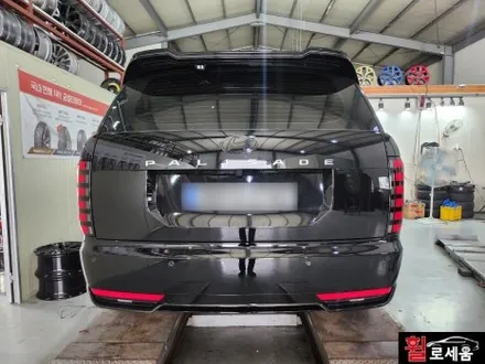 디올 뉴 펠리세이드 LX3 20인치 유광블랙 분체 휠도색 대전 크롬죽이기 / 대전 중구 안영동