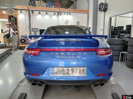 포르쉐 911 카레라 4S 20인치 분체도장 하이퍼실버 대전 휠도색 / 대전 중구 안영동