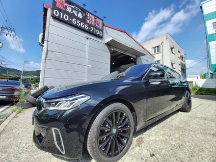 대전 휠복원 휠로세움 BMW G32 6GT 19인치 유광블랙 분체도장 휠도색 / 대전 중구 안영동