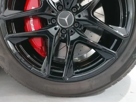 대전 W167 GLE 53 AMG 21인치 유광블랙 휠복원 + 우레탄 레드 캘리퍼도색 / 대전 중구 안영동