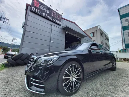 벤츠 W222 S클래스 마차 AMG 20인치 대전 다이아컷팅 휠복원 / 대전 중구 안영동