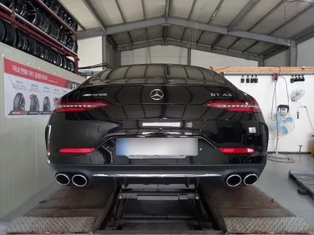 대전 휠복원 벤츠 AMG GT43 19인치 순정휠 커스텀 휠도색 (블랙 반무광 림컷팅) / 대전 중구 안영동