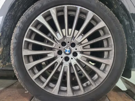 대구 BMW X7 (G07) 22인치 유광블랙 휠도색 + 블루 우레탄 캘리퍼도색 [대전 휠로세움] / 대전 중구 안영동