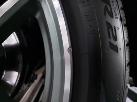 대전 벤츠 W166 GLE 쿠페 AMG 21인치 유광블랙 휠도색 + 레드 캘리퍼도색 / 대전 중구 안영동