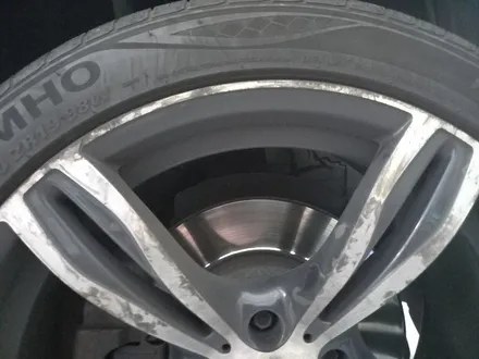 BMW F10 520d 18인치 휠복원 휠수리 (대전 5시리즈 에어로다이나믹 순정휠 중고휠 인치다운) / 대전 중구 안영동