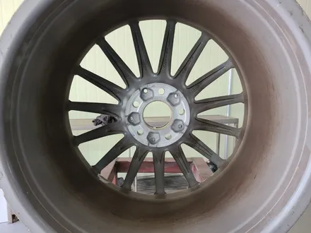 대전 휠복원 휠로세움 - 벤츠 GT43 AMG 20인치 유광블랙 분체 휠도색 + 레드 우레탄 캘리퍼도색 / 대전 중구 안영동
