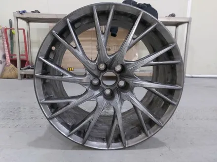 대전 휠도색 수입차 렉서스 RC F 19인치 순정휠 (유광블랙 분체도장) / 대전 중구 안영동