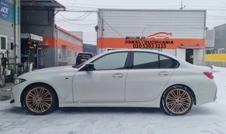휠터치매니아 [ BMW 340i 19인치 순정휠 복원후기] 휠용접 휠수리 휠복원 휠도색 전문 업체 / 포천시 가산면