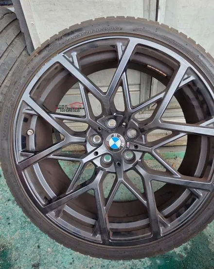 휠터치매니아 [ BMW M 퍼포먼스 20인치 복원후기 ] 휠용접 휠수리 휠복원 휠도색 전문 업체 / 포천시 가산면