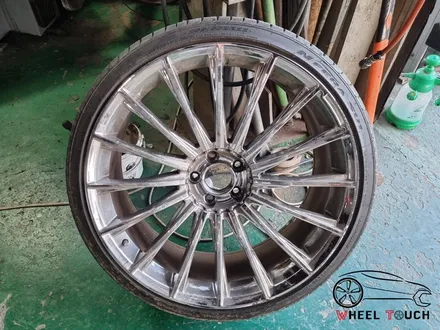 [휠터치] 벤츠 S6 AMG 22인치 휠굴절/휠크랙/휠복원/휠수리_의정부, 동두천, 포천, 양주, 남양주 / 포천시 가산면