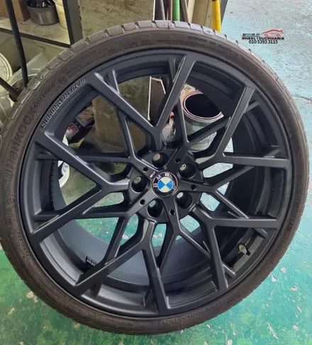 휠터치매니아 [ BMW M 퍼포먼스 20인치 복원후기 ] 휠용접 휠수리 휠복원 휠도색 전문 업체 / 포천시 가산면